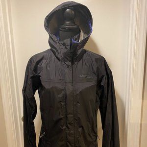 Marmot Lightweight Rain Jacket, Navy, Size Small